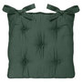 Voir la diapositive 1 : ATMOSPHERA Galette de Chaise  5 Boutons  40x40cm Vert