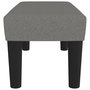 Voir la diapositive 4 : VIDAXL Banc Gris fonce 70x30x30 cm Tissu