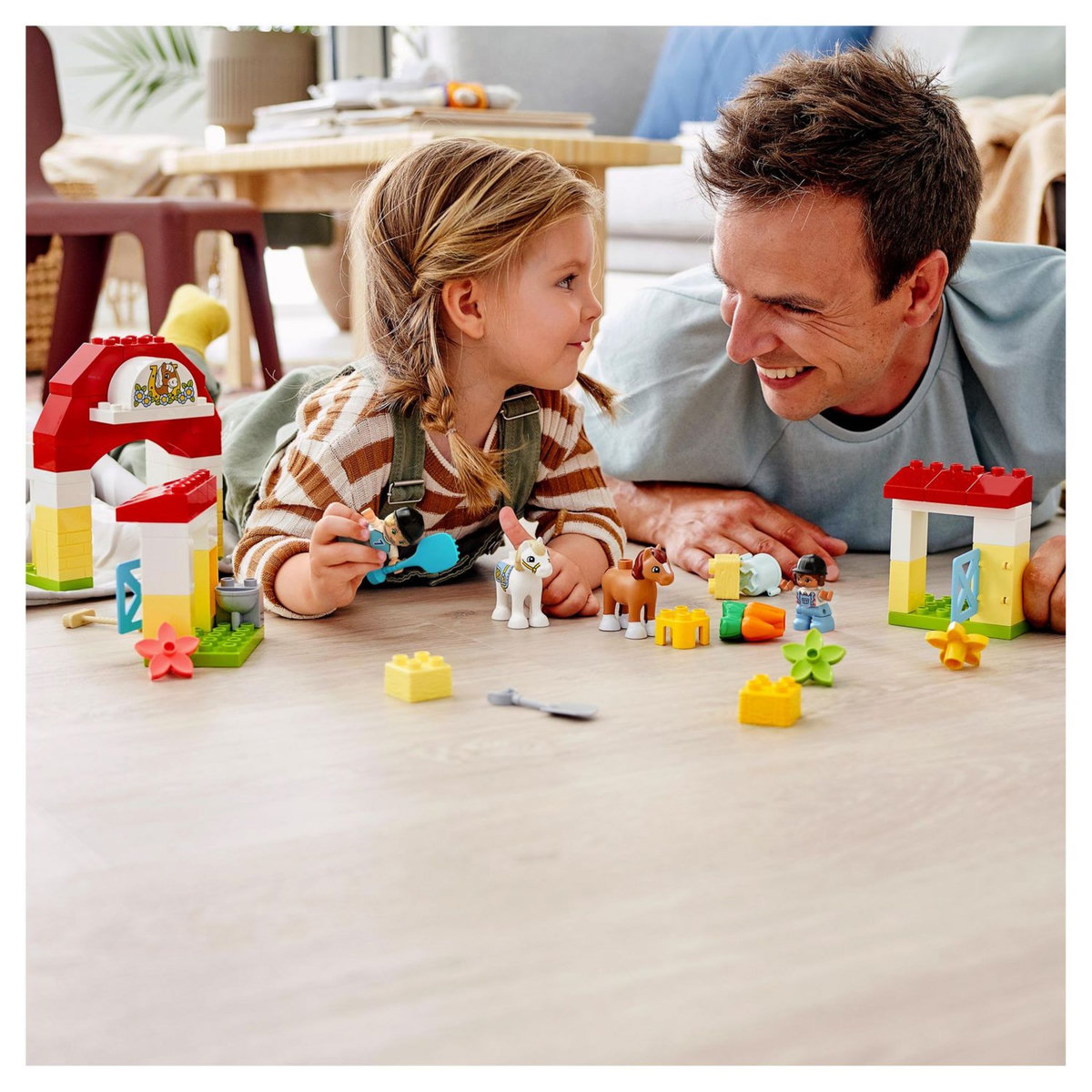 LEGO DUPLO 10951 - Town L&rsquo;Ecurie et les Poneys, Cheval