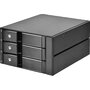 Voir la diapositive 2 : Silverstone Boîtier de disque dur externe SilverStone SST-FS303-12G 3 baies 12 Gbit/s noir