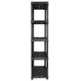 Voir la diapositive 4 : VIDAXL Etagere de rangement a 5 niveaux Noir 366x45,7x185 cm Plastique