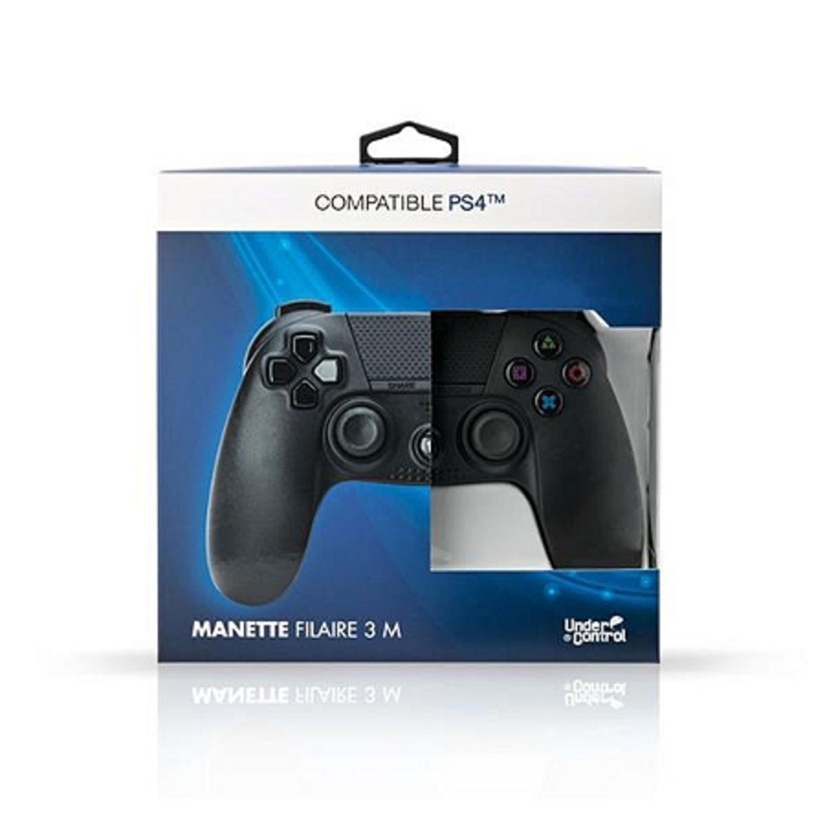 PROXIMA Manette filaire Undercontrol V.2 noire PS4