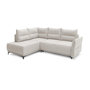 Voir la diapositive 6 : LISA DESIGN Arya - canapé d'angle convertible - avec coffre - 5 places - style contemporain - gauche