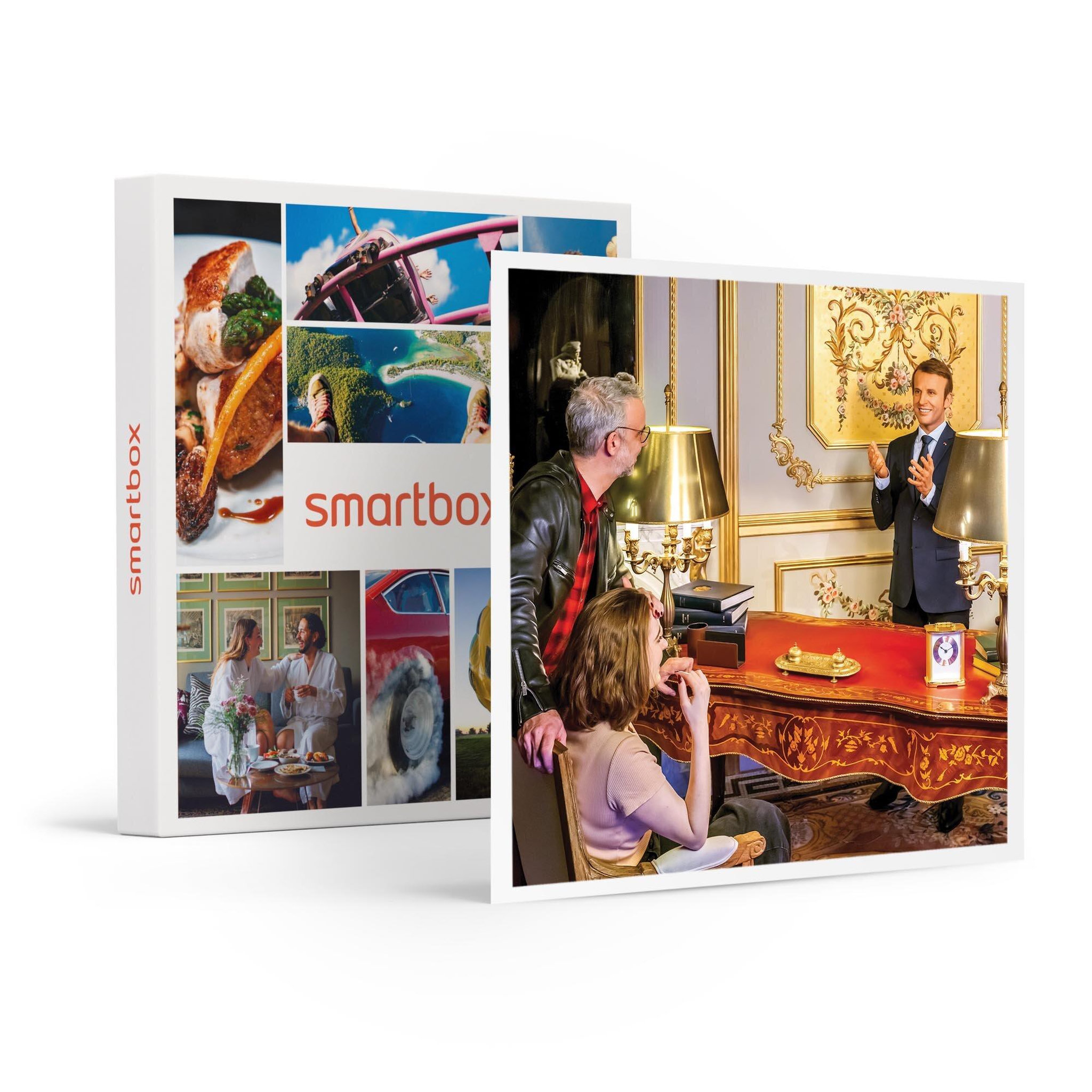 Voir la diapositive 1 : Smartbox Rencontre avec les plus grands en 2024 : 2 entrées adultes pour le musée Grévin de Paris - Coffret Cadeau Multi-thèmes