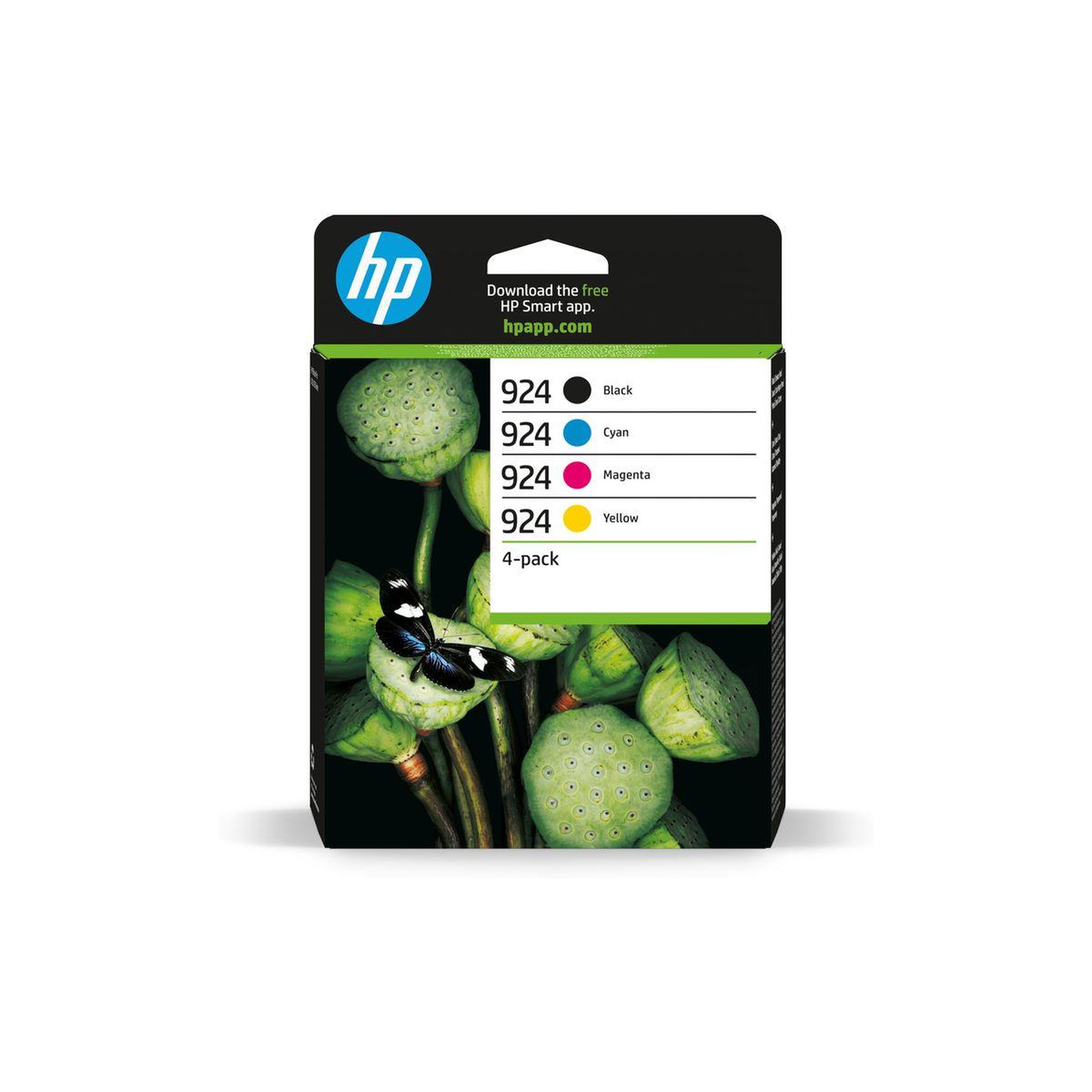 Voir la diapositive 2 : HP Cartouche d'encre 924 b/y/c/m