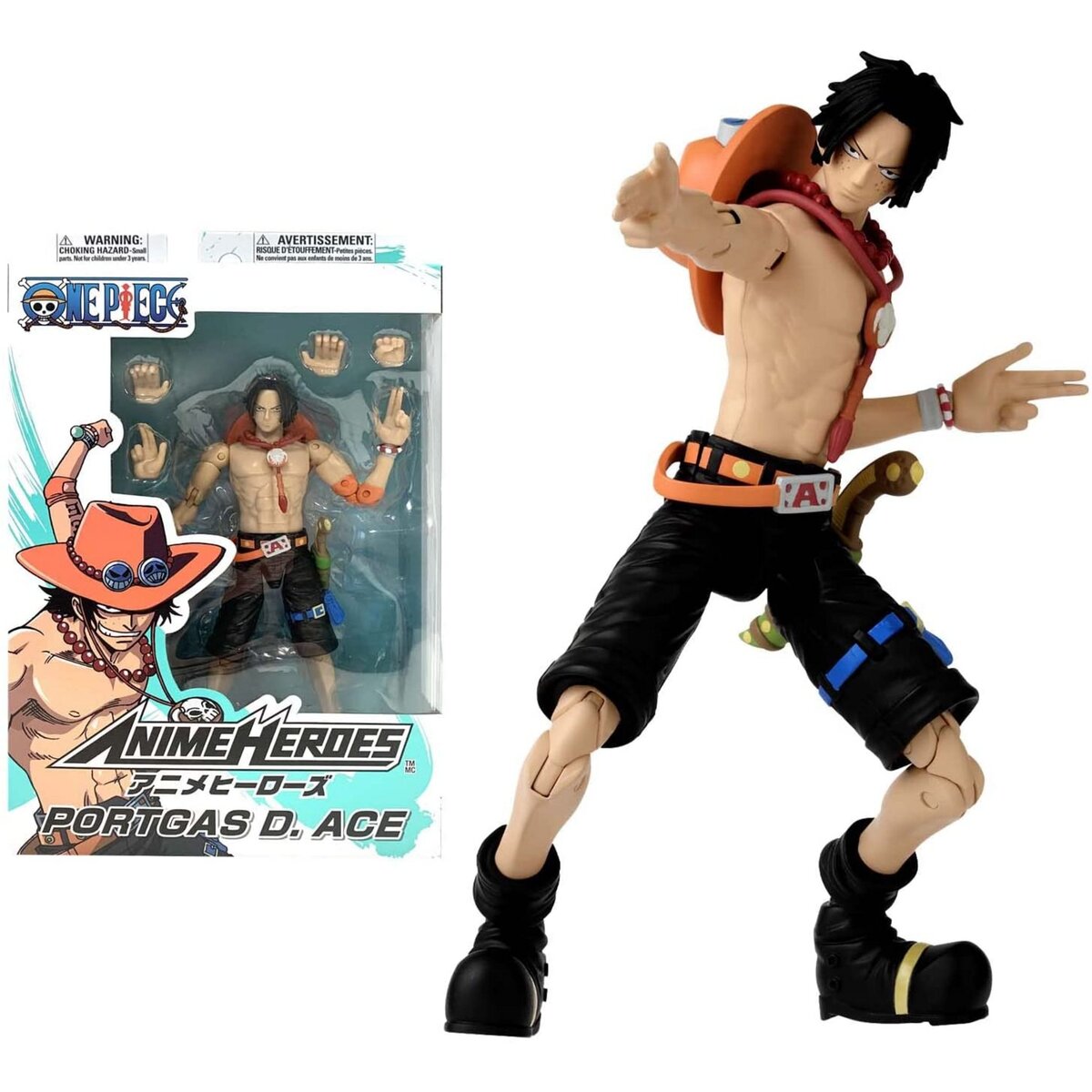 BANDAI Figurine One piece - Portgas D Ace