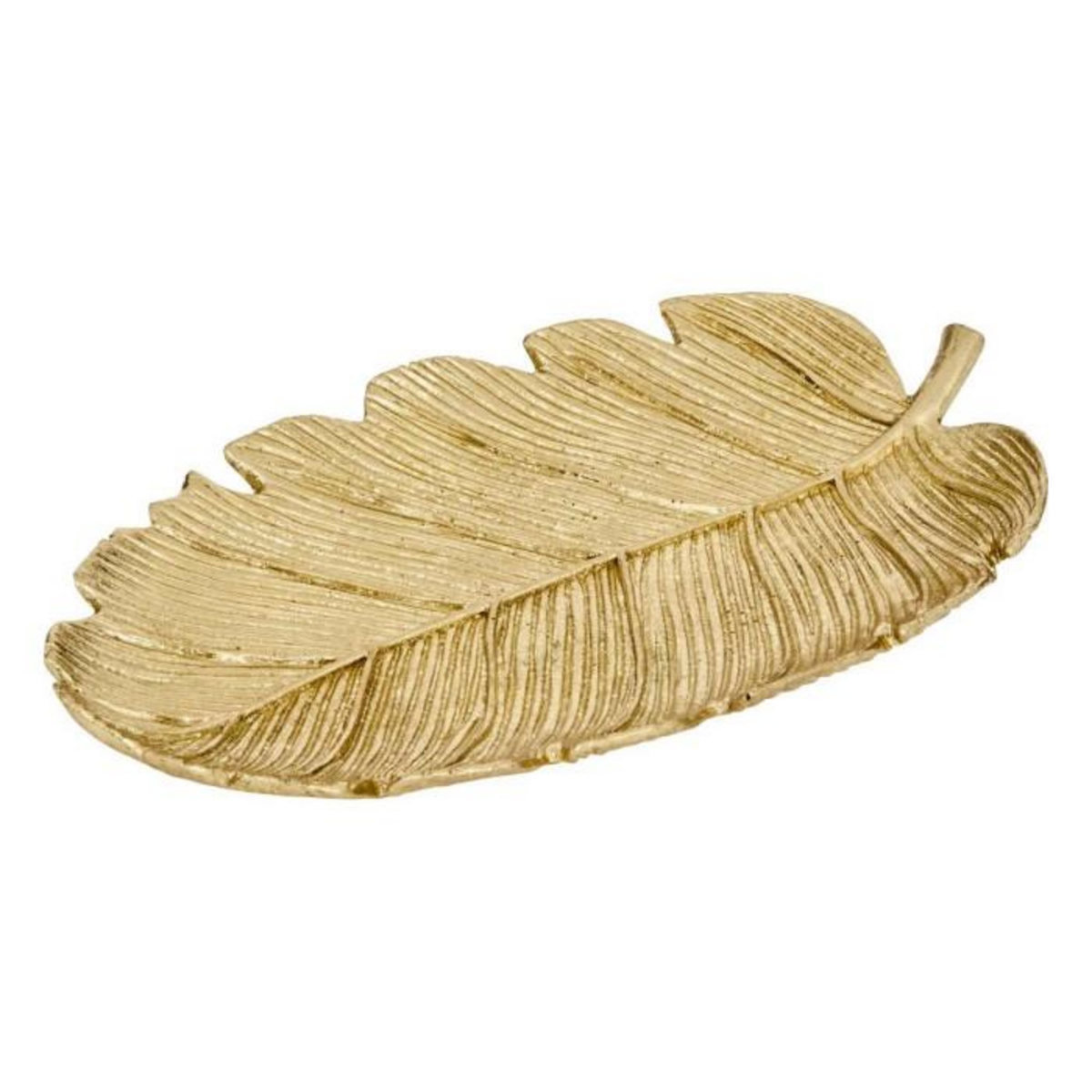 ATMOSPHERA Vide-Poche Feuille en Résine  Belli  25cm Doré