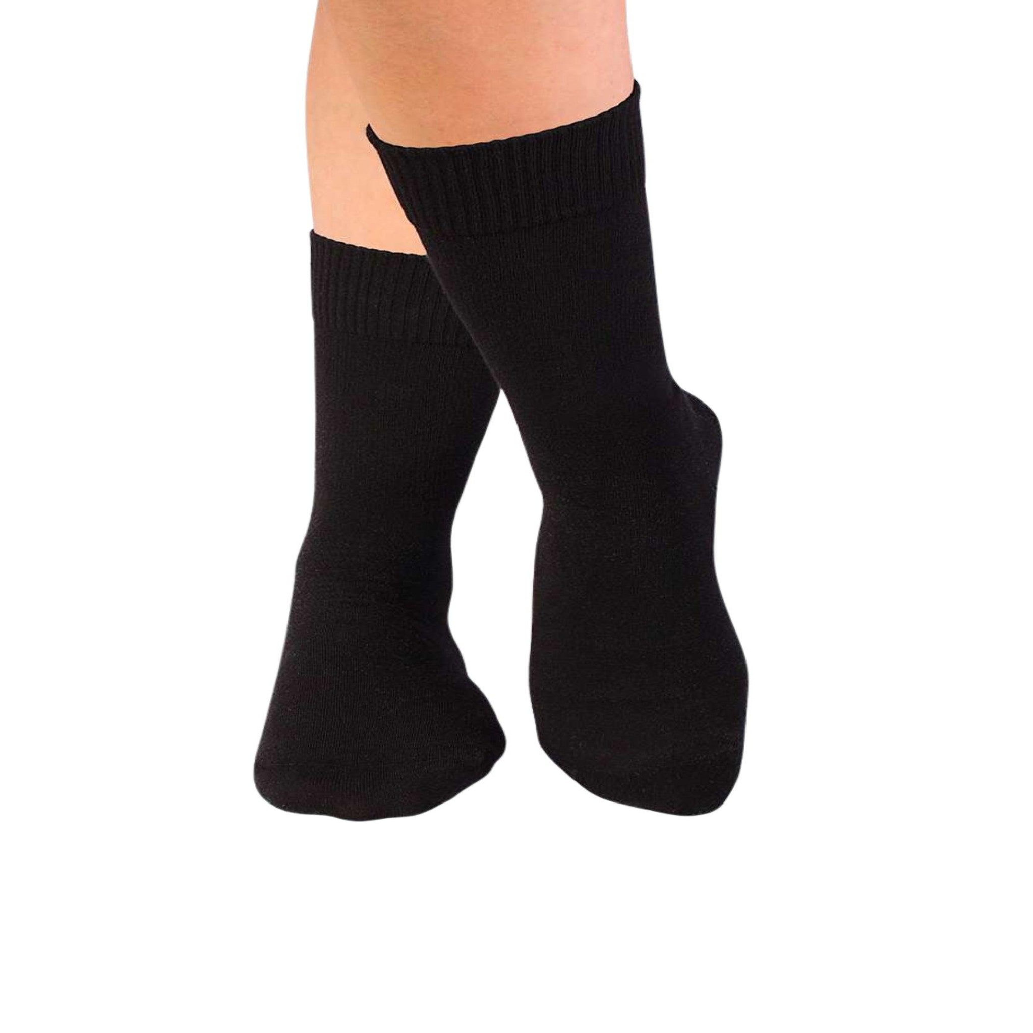 PIRIN HILL Chaussettes pour diabétiques - noir. Coloris disponibles : Noir