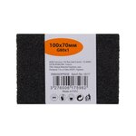 CENTRALE BRICO Eponge abrasive pour ponceuse stationnaire, 100 x 70 mm, grains 80