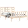 Voir la diapositive 4 : VIDAXL Cadre de lit sans matelas 160x200 cm bois massif de pin