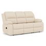 Voir la diapositive 2 : BEST MOBILIER Armand - canapé 3 places relax électrique en simili