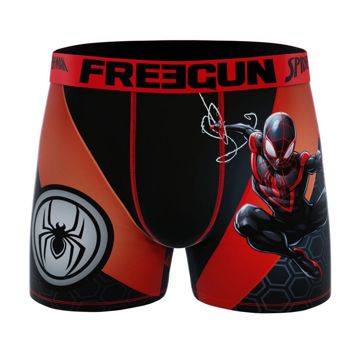 FREEGUN Lot de 3 boxers enfant Ultimate Spiderman