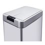 Voir la diapositive 6 : Kitchen move Poubelle de cuisine automatique SILVERLAKE Argent Acier inoxydable 90L