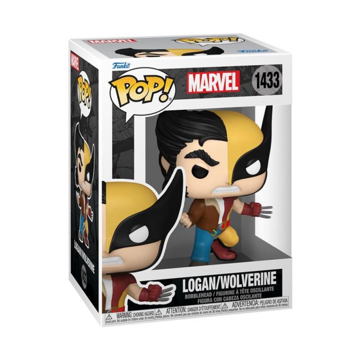 Funko Figurine Funko Pop Marvel Split Wolverine Logan