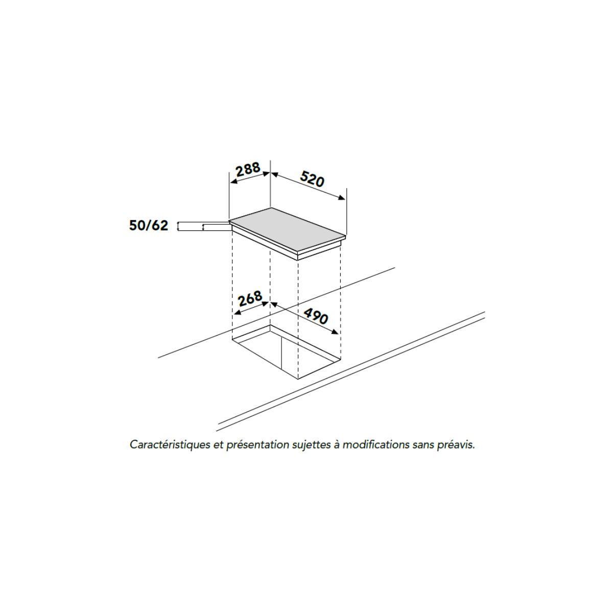 Airlux Domino vitrocéramique ATH32T