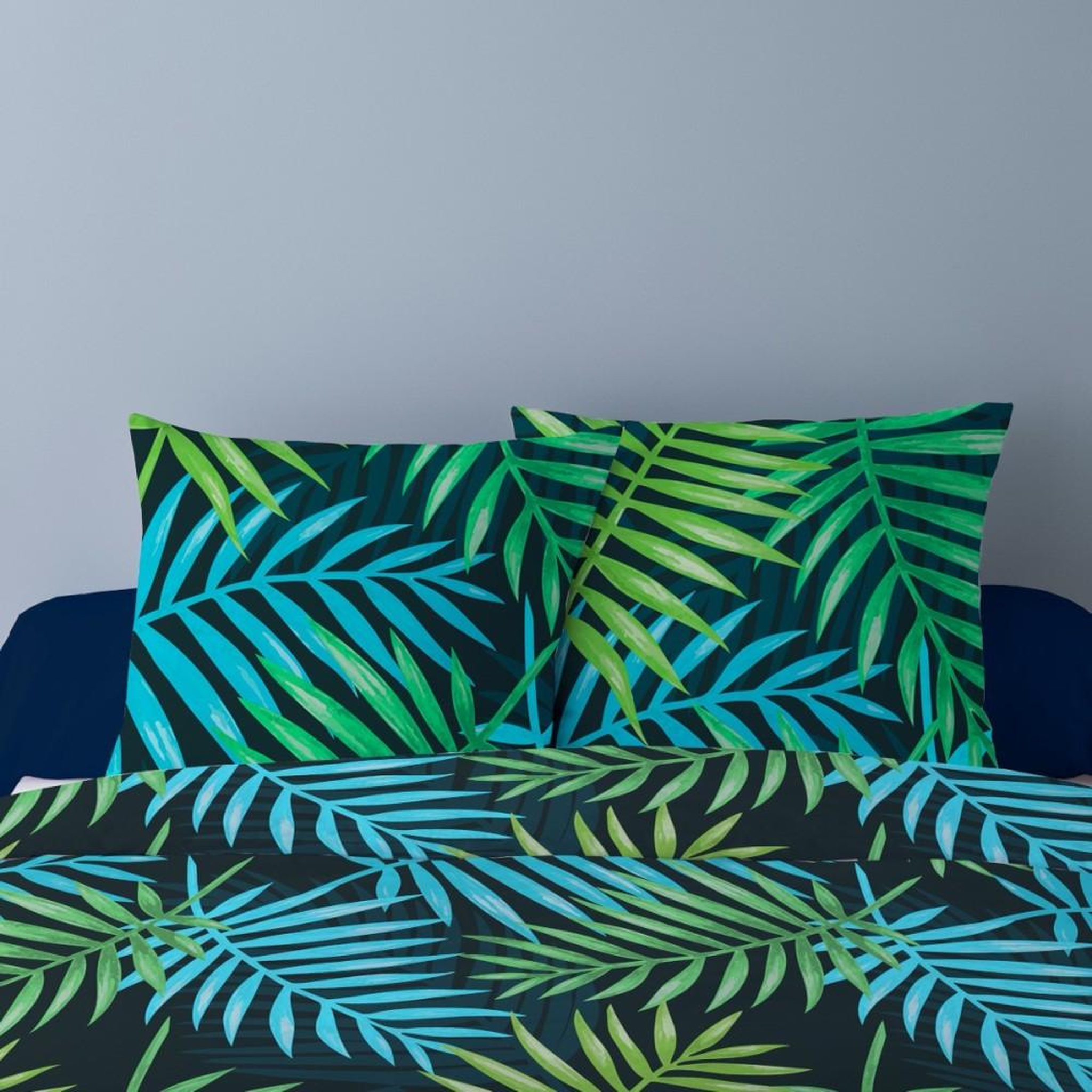 Voir la diapositive 2 : Dourev Housse de couette 240x220 DAGO + 2 taies 100% coton