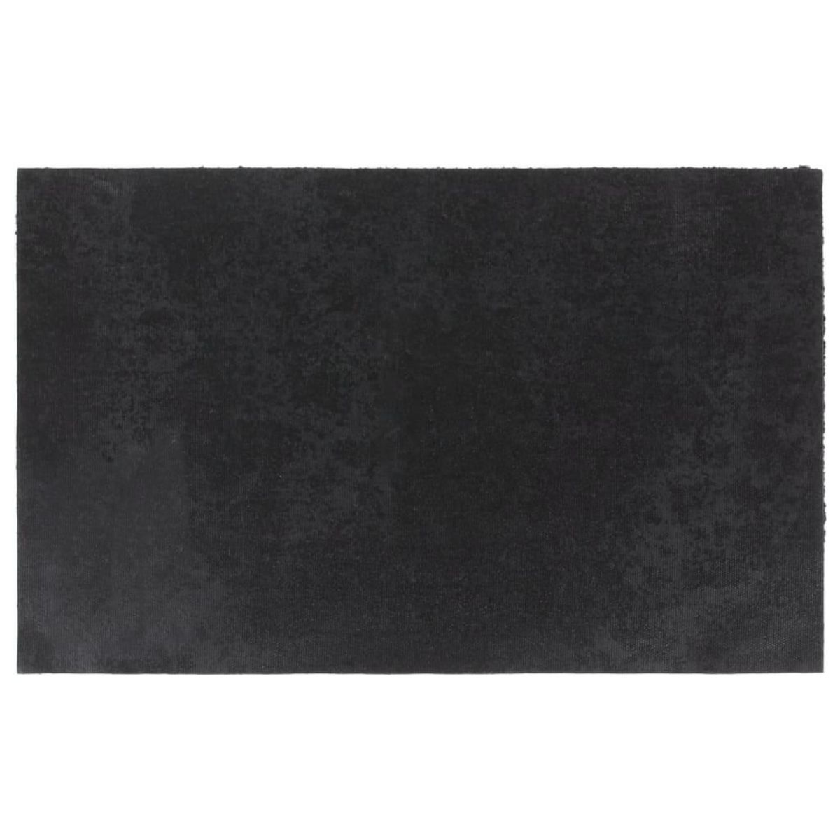 VIDAXL Tapis de porte noir 50x80 cm fibre de coco touffete