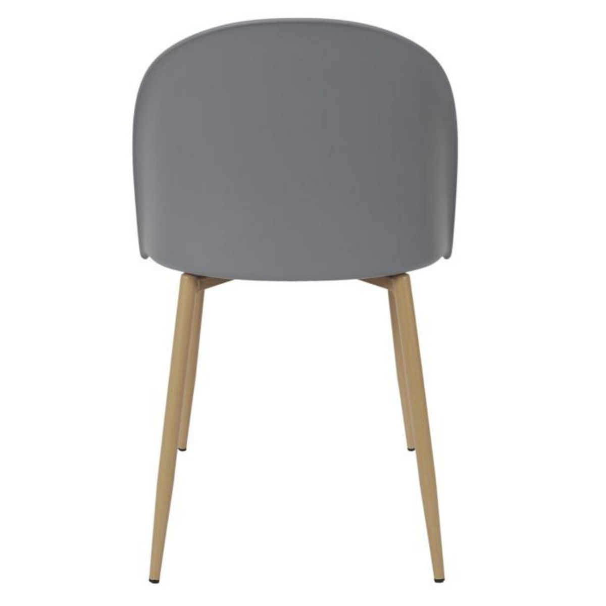 Paris Prix Lot de 2 Chaises Scandinave  Bergen  81cm Gris