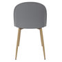 Voir la diapositive 5 : Paris Prix Lot de 2 Chaises Scandinave  Bergen  81cm Gris