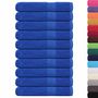 Voir la diapositive 2 : VIDAXL Serviettes 10 pcs bleu 100x200 cm 360 g m² 100% coton
