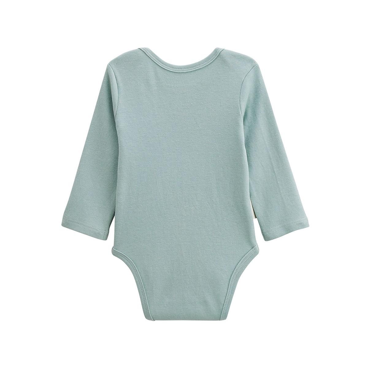 Petit Béguin Lot de 3 bodies bébé manches longues Cacahuète