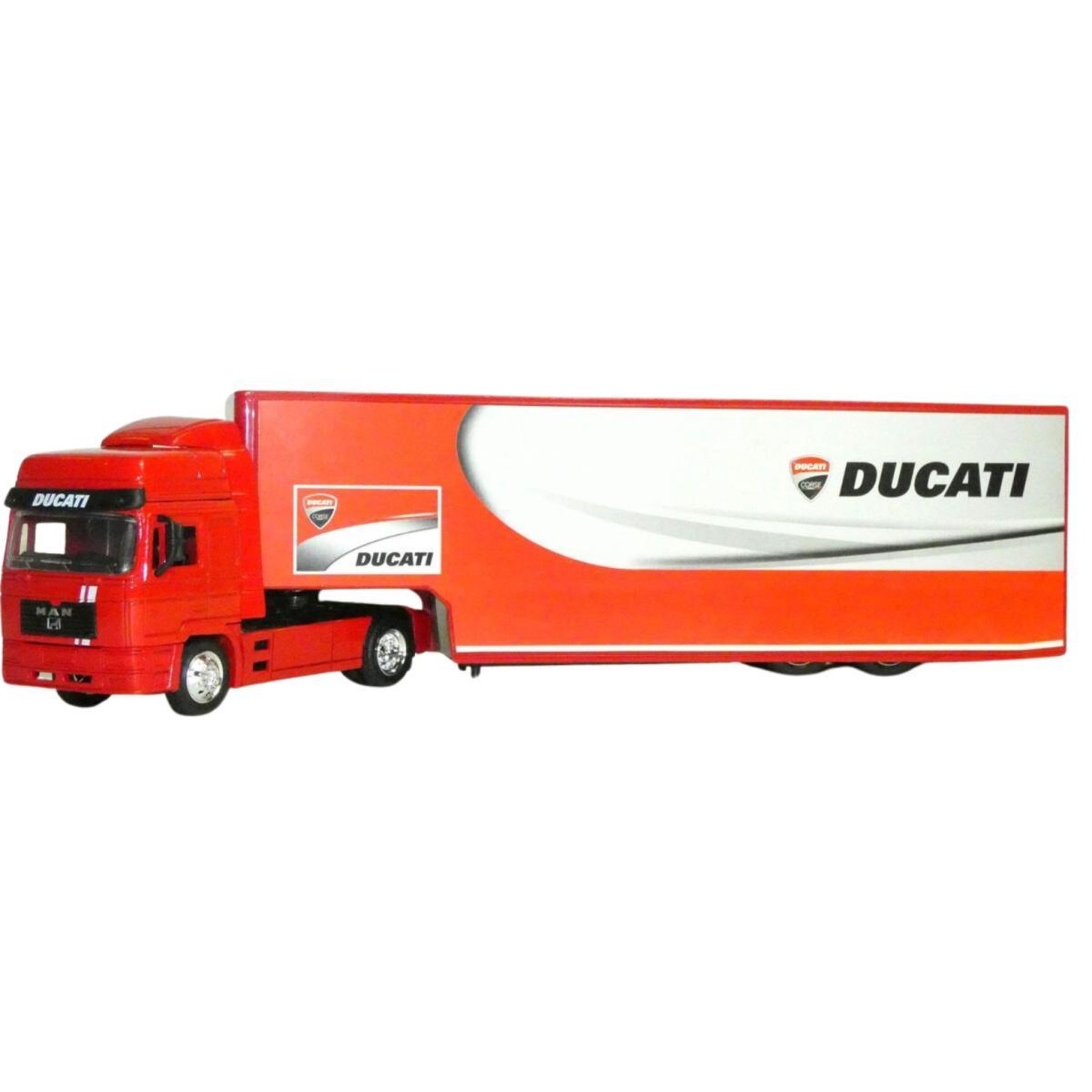 Voir la diapositive 1 : New Ray Camion Ducati Moto GP TEAM 1/43°