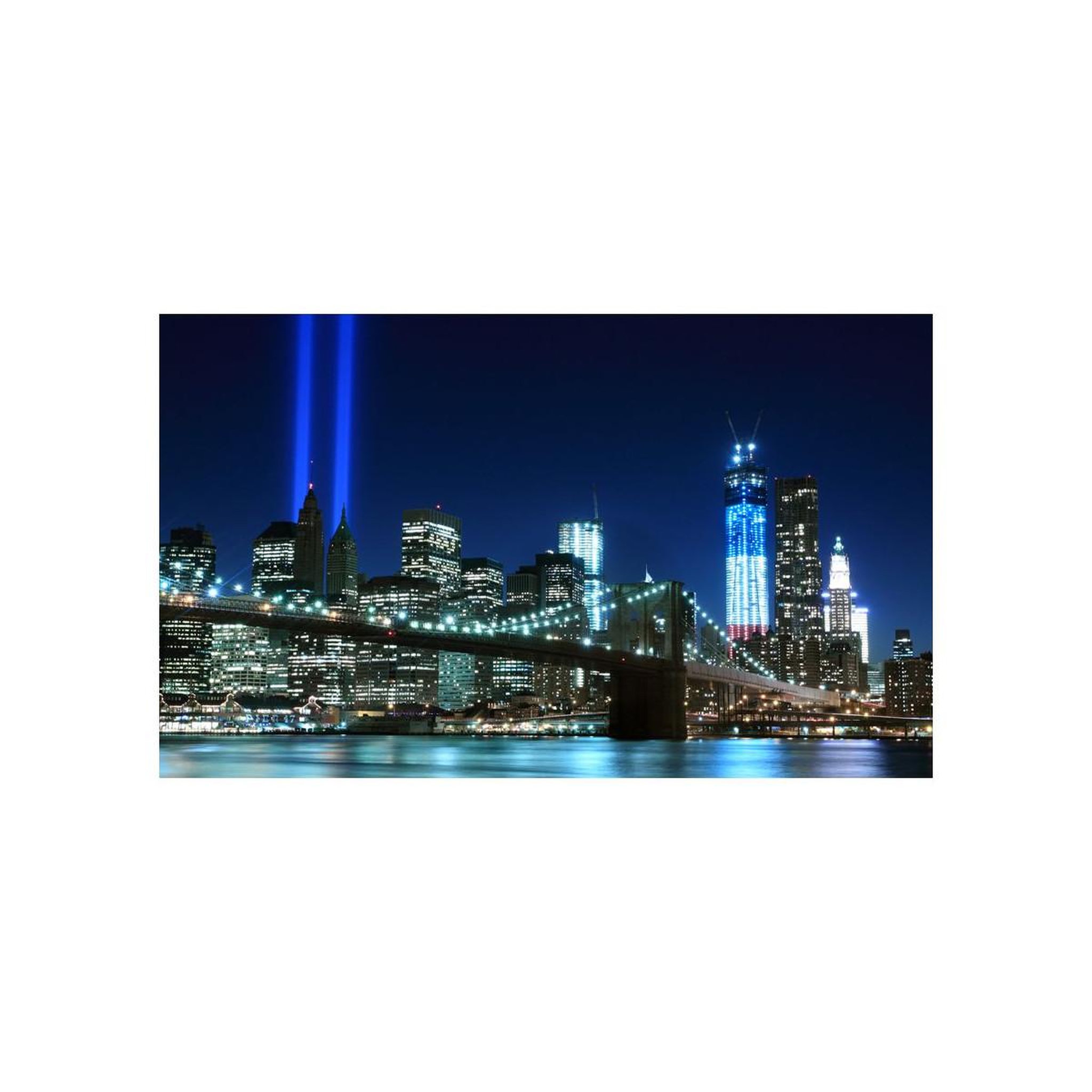 Voir la diapositive 2 : Paris Prix Papier peint  floodlights over nyc ii  270x450cm