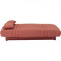 Voir la diapositive 5 : MARKET24 Banquette clic clac 3 places - tissu Terracotta - Style contemporain - L 190 x P 92 cm - DREAM