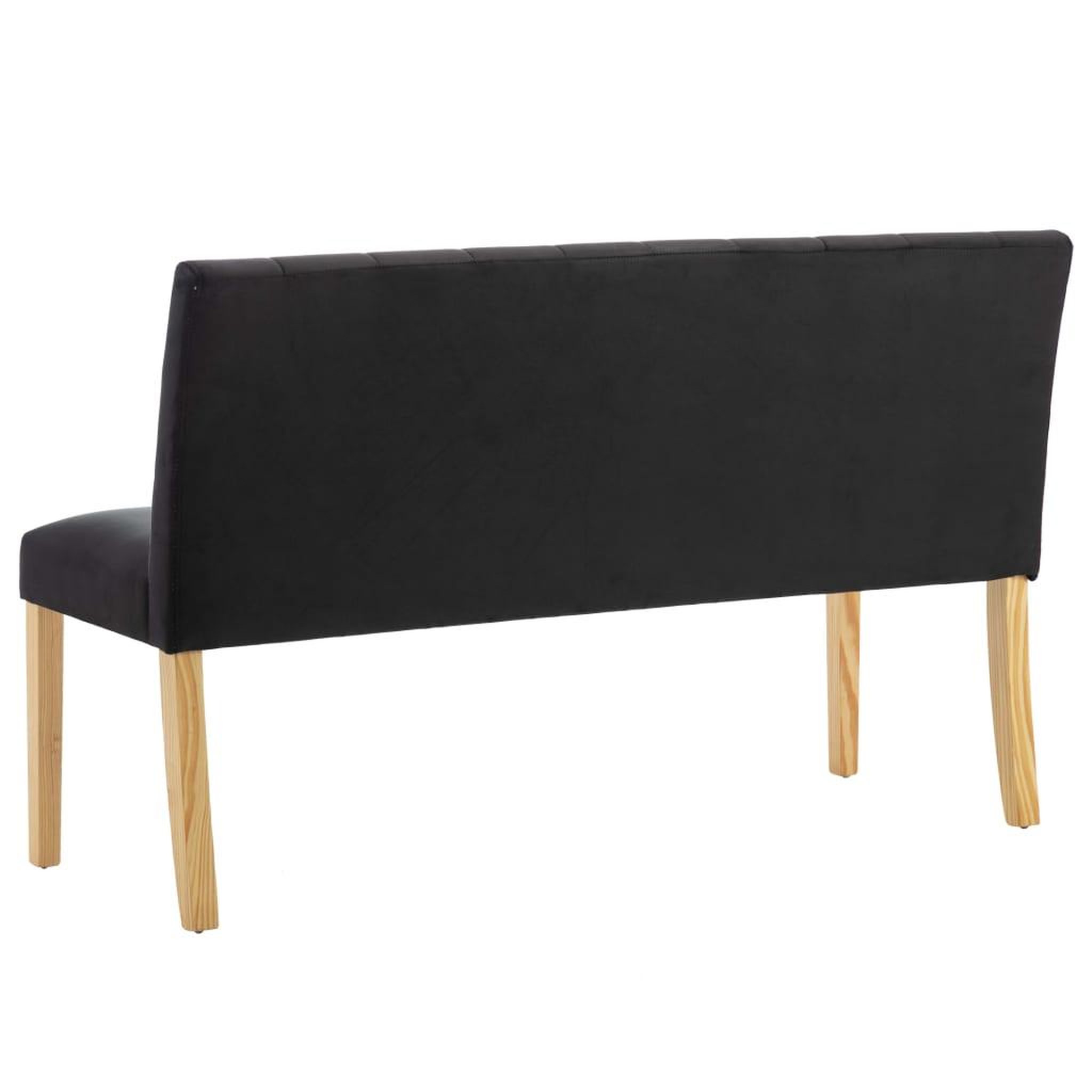 Voir la diapositive 5 : VIDAXL Banc 140 cm Noir Velours