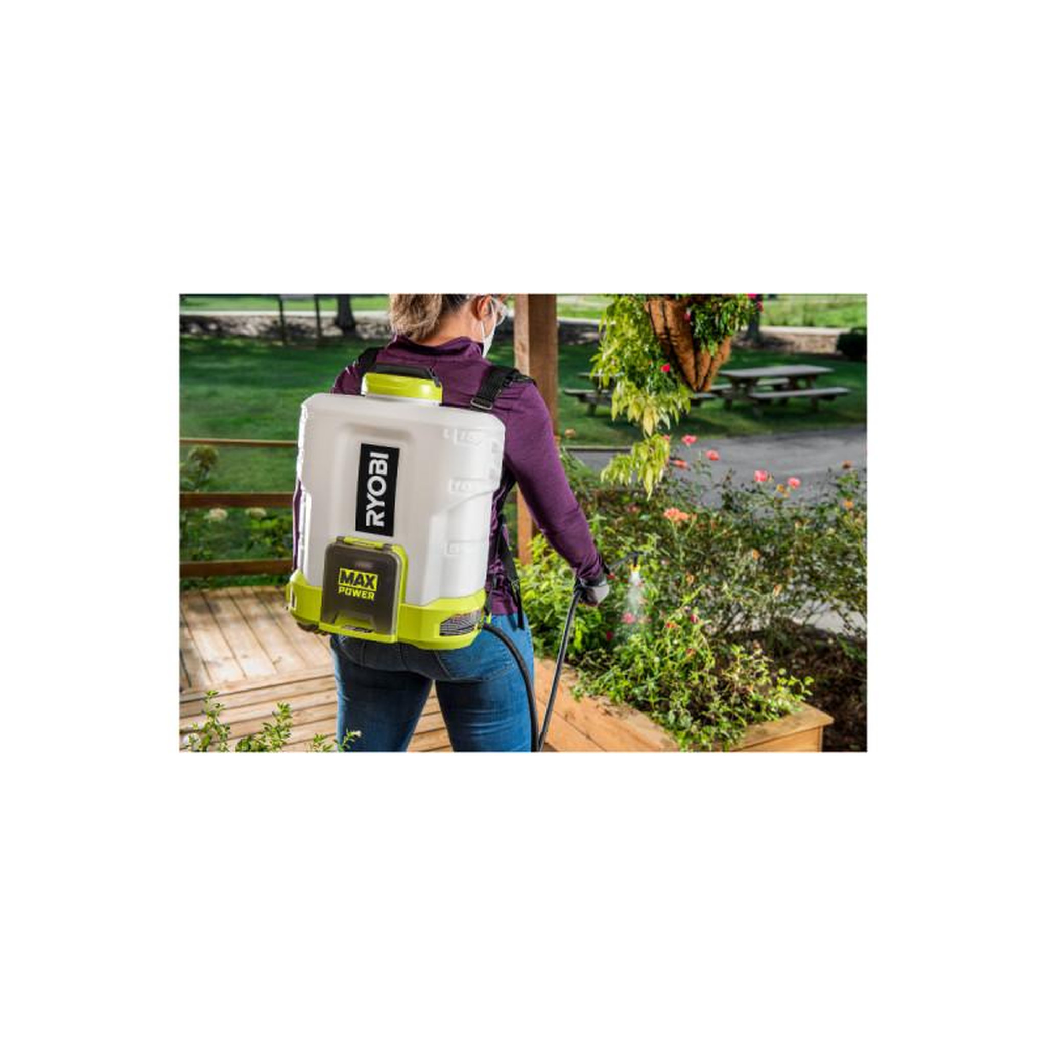 Voir la diapositive 4 : Ryobi Pulvérisateur à dos ryobi - ry36bpsa-0 - 36v max power - 15l - 6,2 bars - sans batterie ni chargeur