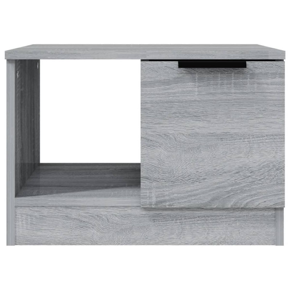VIDAXL Table basse sonoma gris 50x50x36 cm bois d'ingenierie