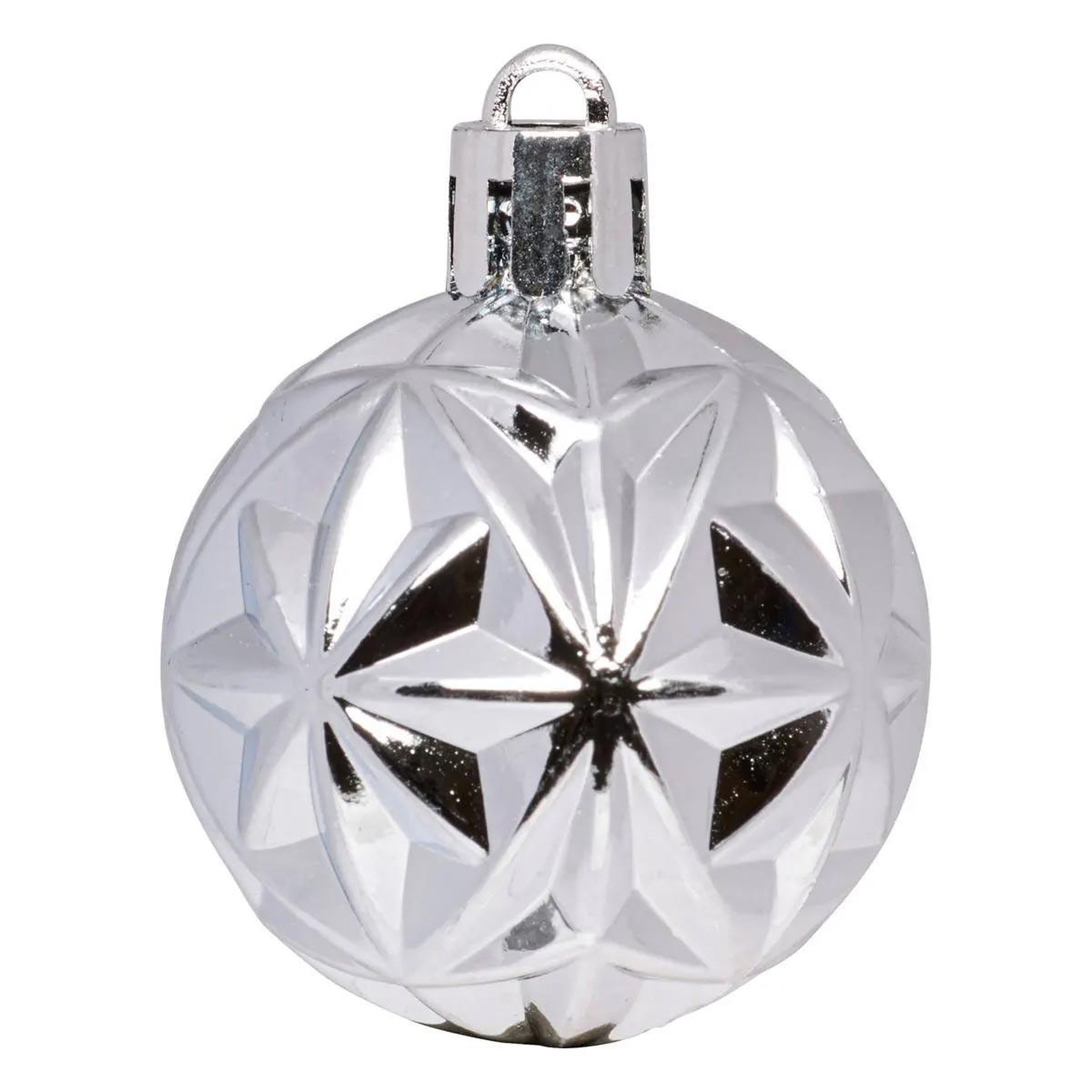 Voir la diapositive 3 : ATMOSPHERA Kit 60 pièces déco de noël  quiet times  34cm bleu & argent