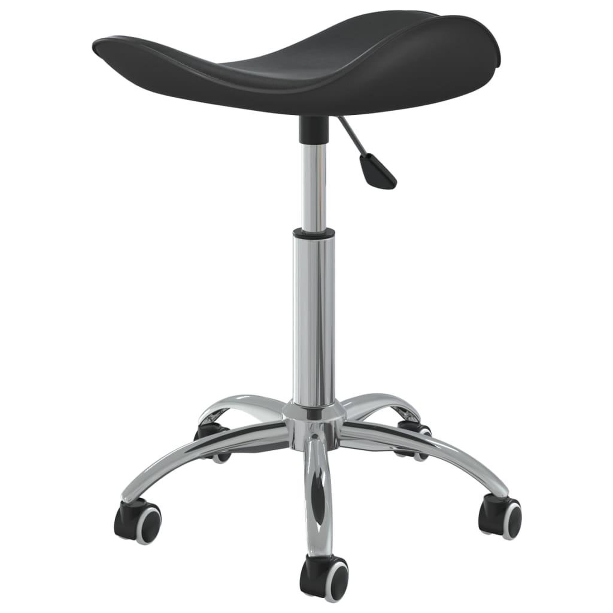 Voir la diapositive 4 : VIDAXL Chaise de bureau Noir Similicuir