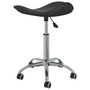Voir la diapositive 4 : VIDAXL Chaise de bureau Noir Similicuir