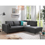 Voir la diapositive 1 : LISA DESIGN Tala - canapé d'angle droit - convertible - 5 places - en tissu