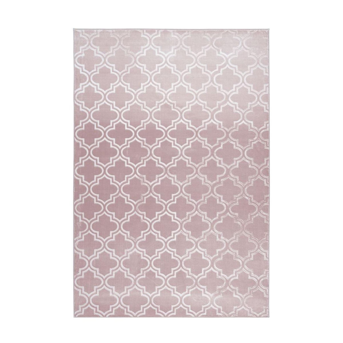 Paris Prix Tapis Vintage Fait Main  Monroe I  Rose