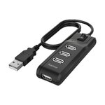 Hama Hub USB Hama - Modèle 00200118 - 4 ports USB 2.0