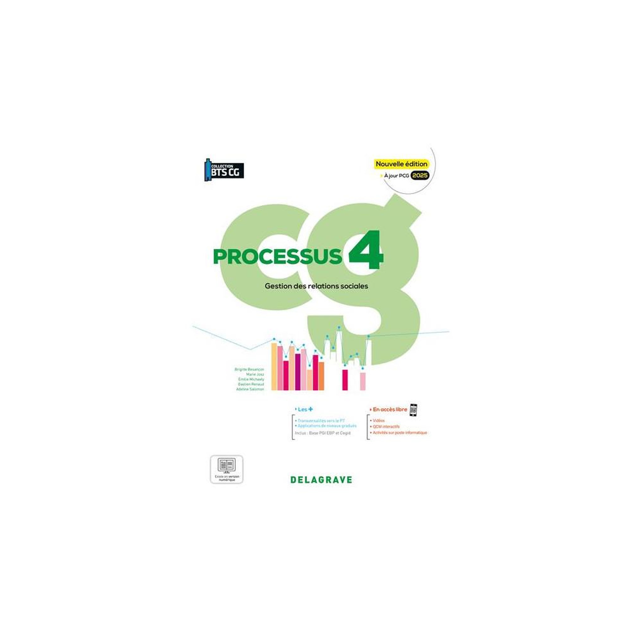Pochette élève processus 4 gestion des relations sociales bts comptabilité gestion cg 2025