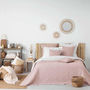 Voir la diapositive 3 : Paris Prix Housse de Coussin  Florette  60x60cm Rose