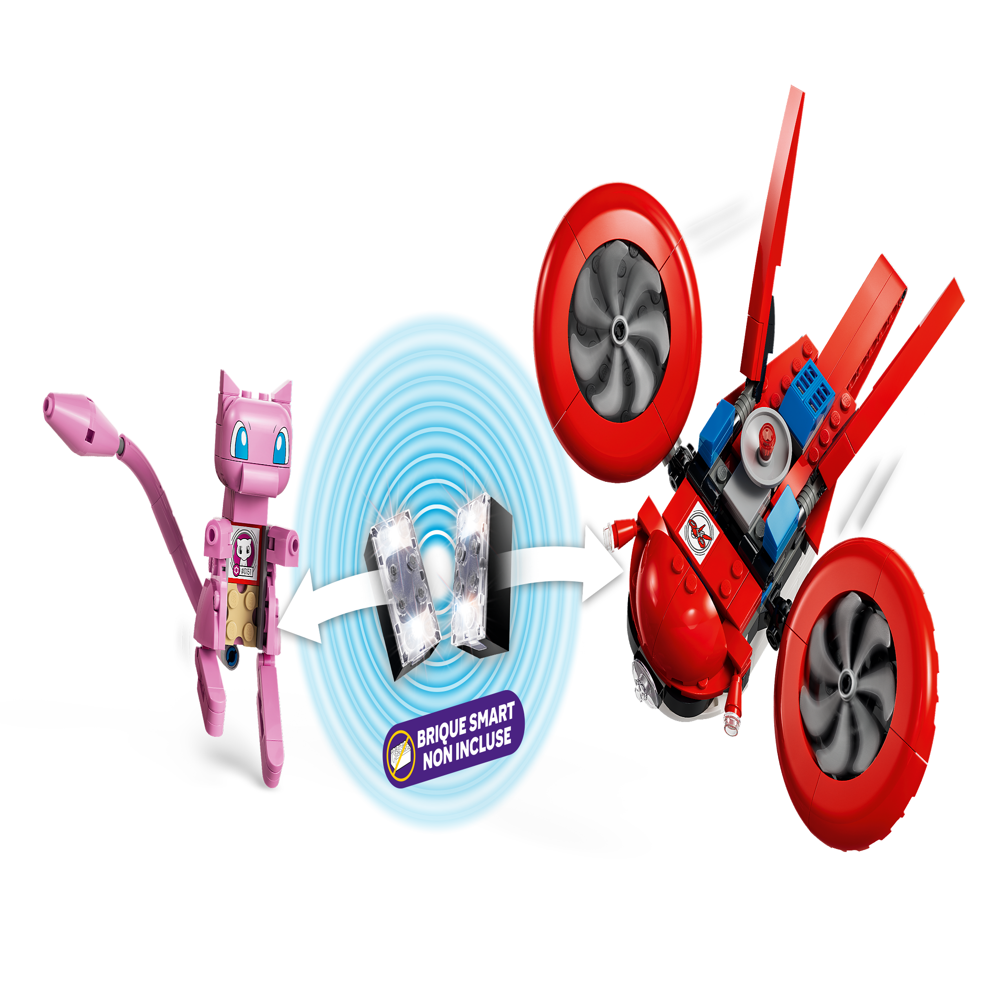 Voir la diapositive 6 : LEGO Lego pokémon 72161 recherche de mew avec drone s dès 8 ans