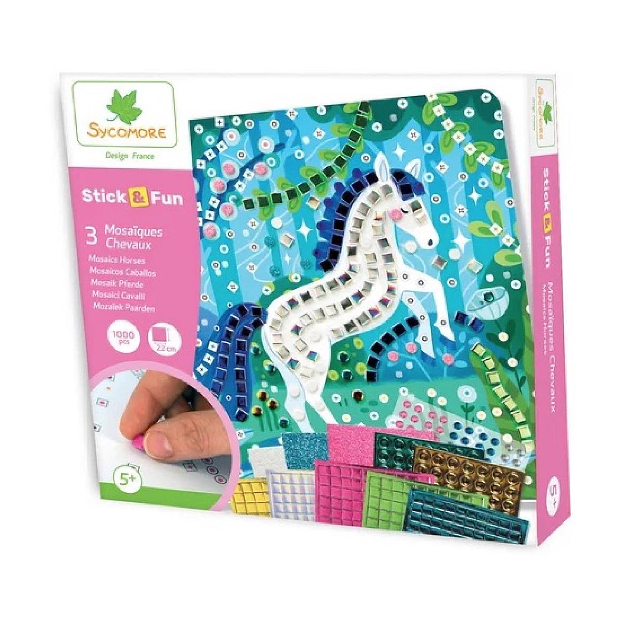 Au Sycomore Stick n Fun PM mosaiques Chevaux