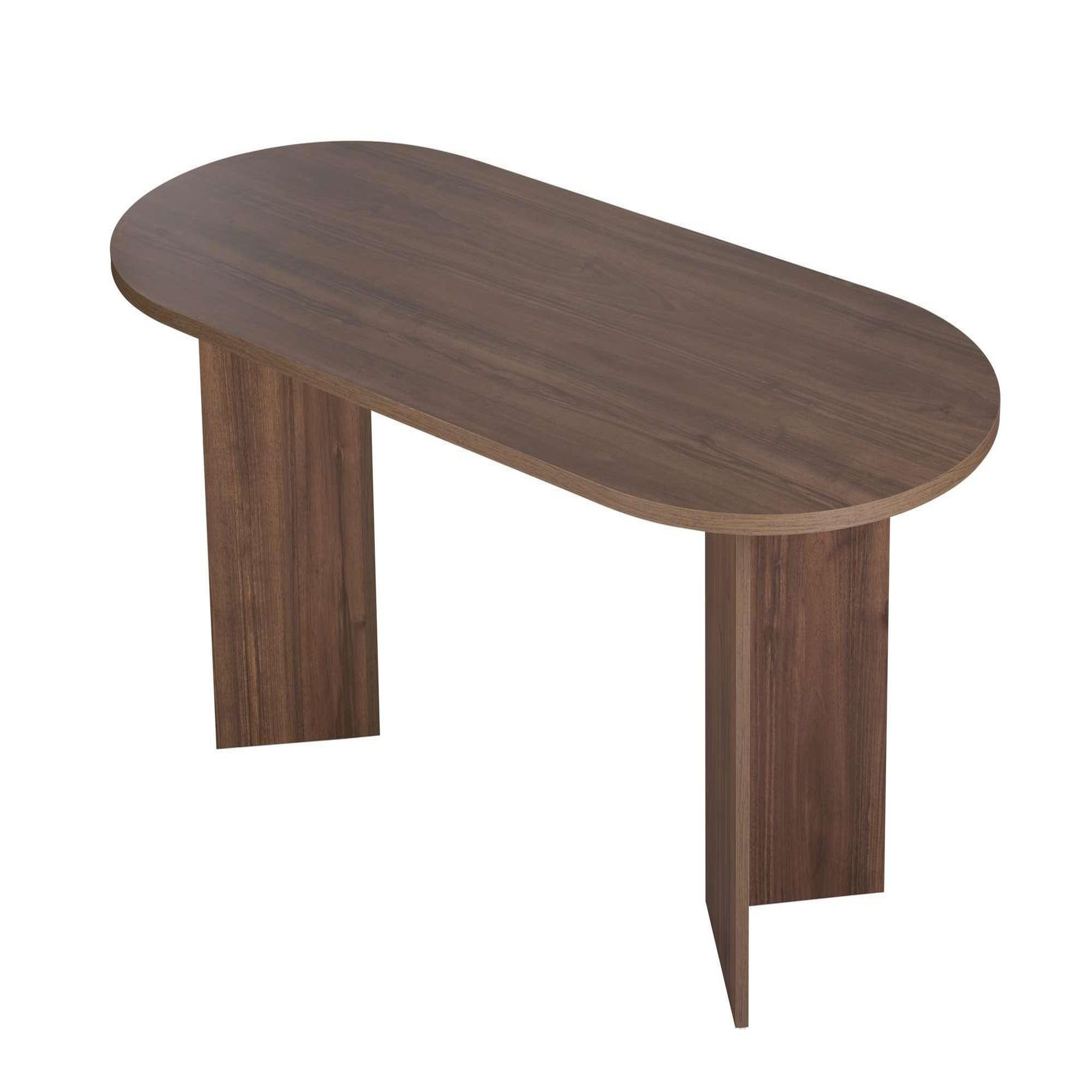 Habitat et Jardin Table à manger en bois  sabella  200 x 90 x 75 cm - noyer