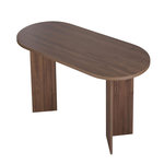 Habitat et Jardin Table à manger en bois  Sabella  200 x 90 x 75 cm - Noyer