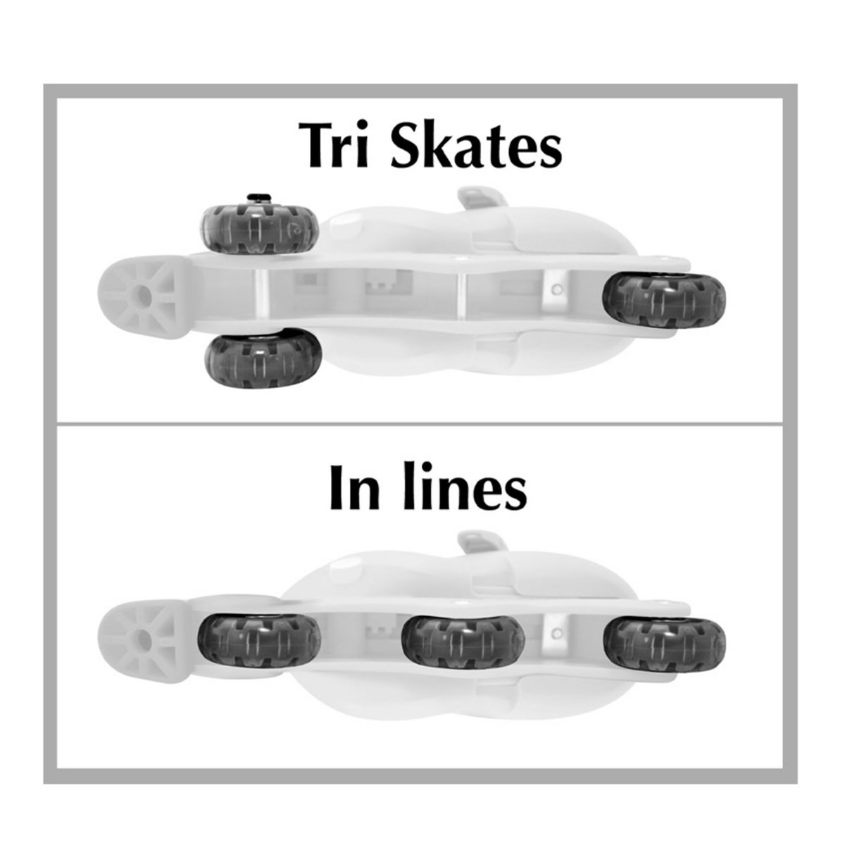 Rollers en ligne 2 en 1 T27 à 30 - Minnie