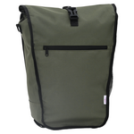 VIDAXL Sac à vélo pour porte bagages 20 L Vert Olive 34x16x59 cm