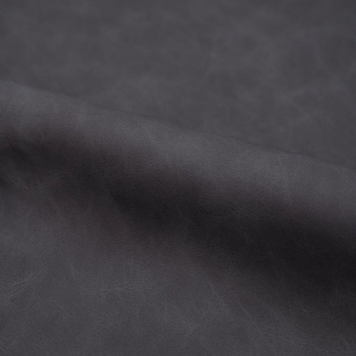 Rendez vous déco Lot de 2 chaises en cuir synthétique taupe et métal noir - Killi