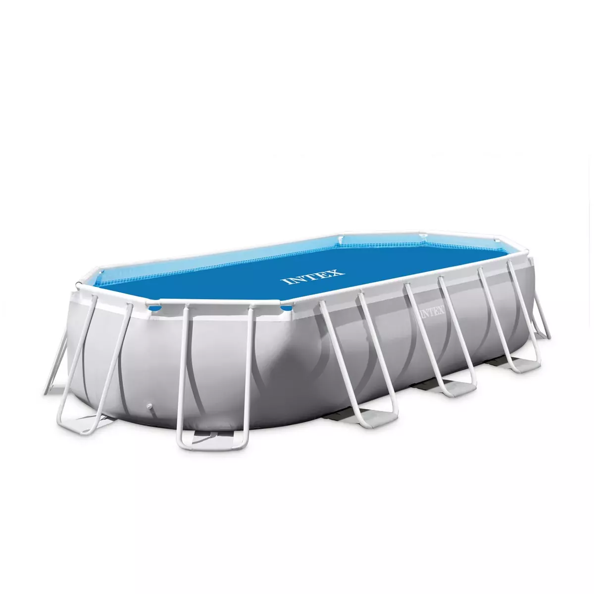 INTEX Bâche à bulles pour piscine ovale 6,10m x 3.05m