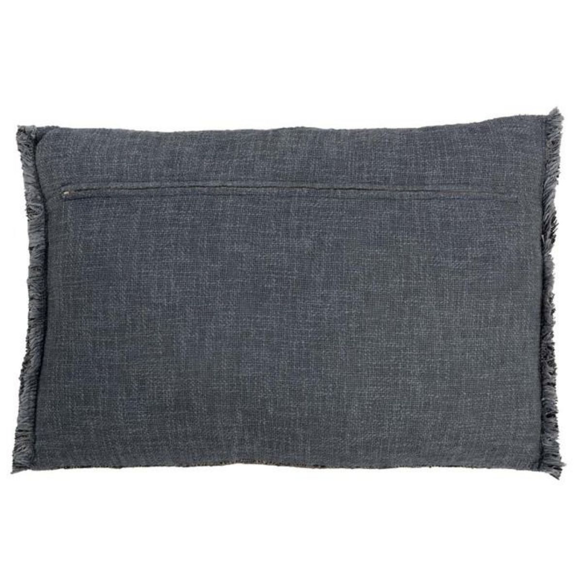 Paris Prix Coussin Déco en Coton  Edud  40x60cm Bleu