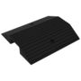 Voir la diapositive 3 : VIDAXL Rampes de seuil de pont 3 pcs 49x40x8 cm Caoutchouc