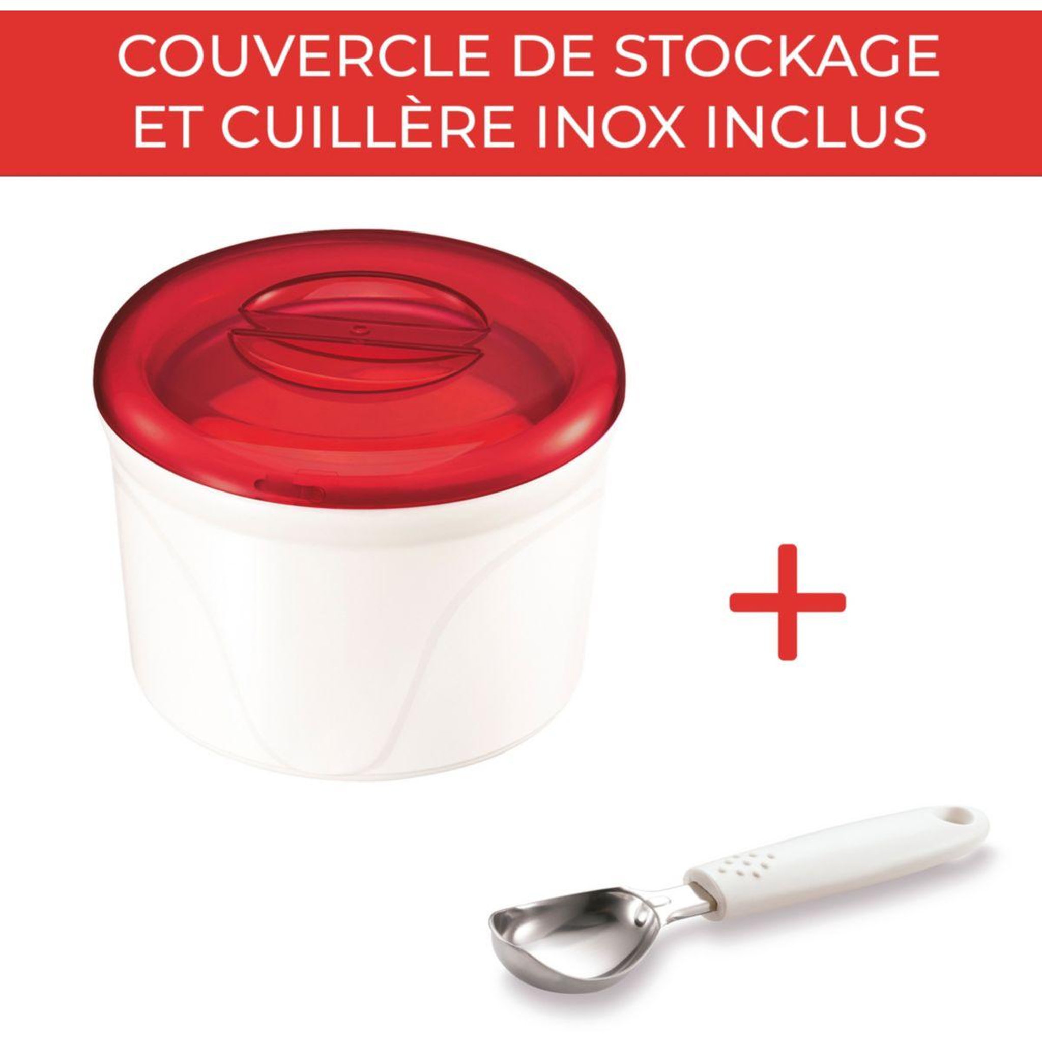 Voir la diapositive 3 : LAGRANGE Sorbetière 409005 cerise
